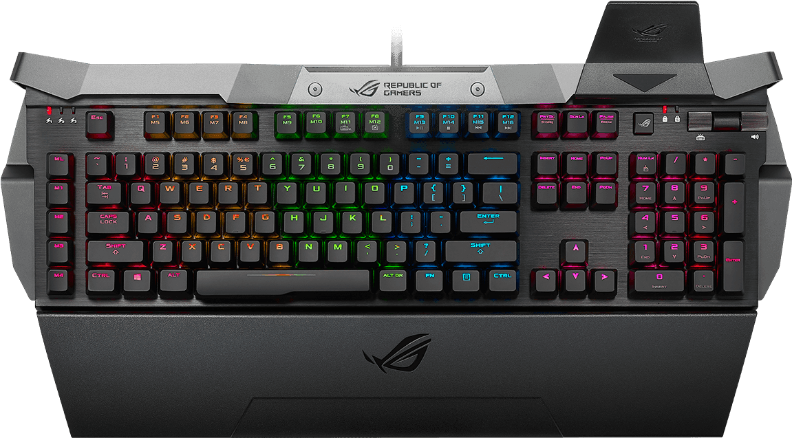Rog Horus Rgb Takes Its Name From A Deity Horus Who - Asus Rog Gk2000 Horus Rgb - Transparent PNG Free Download | PNGio