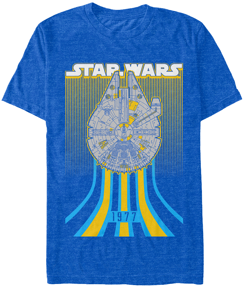 Millennium Falcon 1977 Star Wars T-shirt - T-shirt: Captain America Civil War- Charging - Transparent PNG Free Download | PNGio