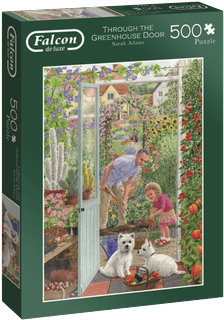 Falcon De Luxe Through The Greenhouse Door 500pcs - Falcon De Luxe Through The Greenhouse Door 500 Piece - Transparent PNG Free Download | PNGio