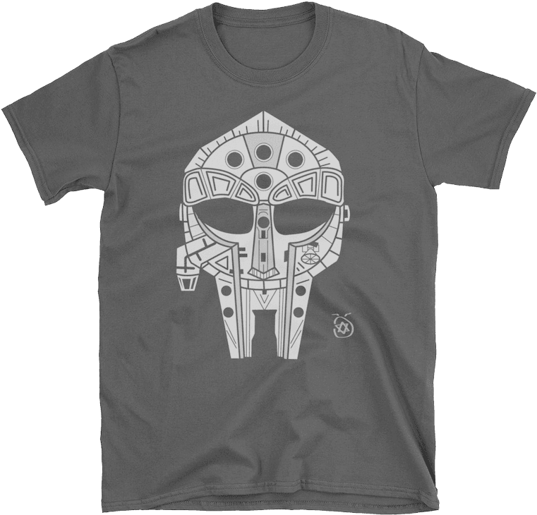 Image Of Millennium Falcon Doom T-shirt - Nirvana Bleach T Shirt Brown - Transparent PNG Free Download | PNGio