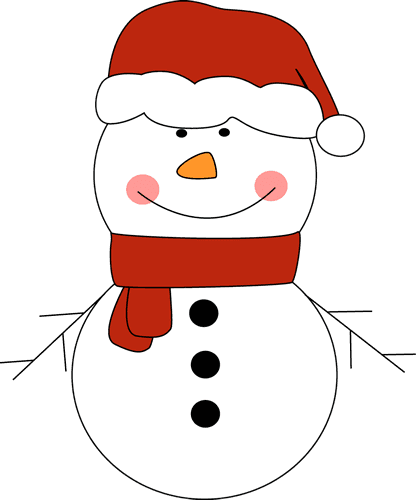 Snowman In Santa Hat Clip Art Free Clipart Images - Snowman With Red Hat - Transparent PNG Free Download | PNGio
