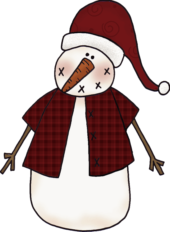 Primitive Clip Art - Primitive Snowman Clip Art - Transparent PNG Free Download | PNGio
