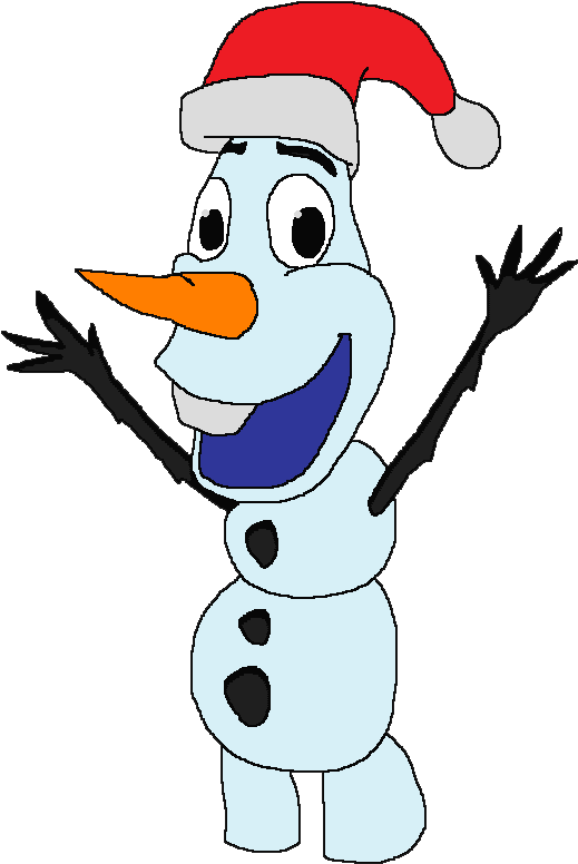 Happy Holidays From Olaf By Kylgrv - Snowman - Transparent PNG Free Download | PNGio