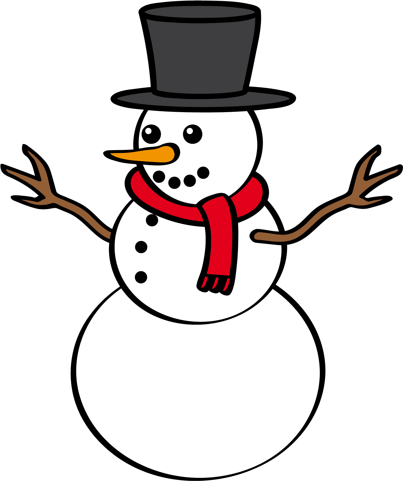 Snowman Clipart - Transparent PNG Free Download | PNGio