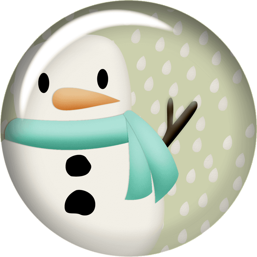 Nice Winter Clip Art - Snowman - Transparent PNG Free Download | PNGio
