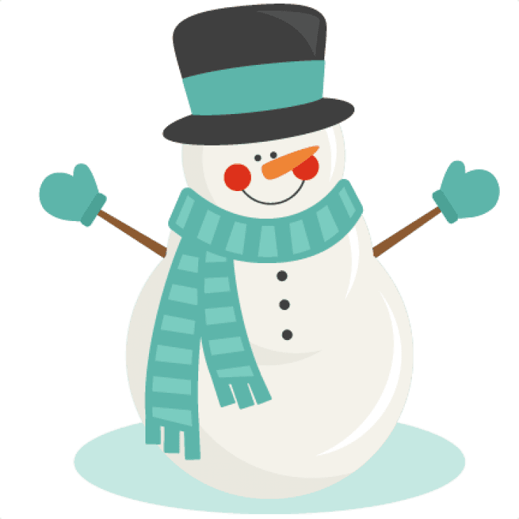Snowman Winter Svg Scrapbook Cut File Cute Clipart - Snowman Clipart No Background - Transparent PNG Free Download | PNGio