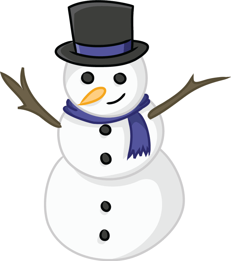 Snowman Snow Man Clip Art Clipartix - Snowman With Blue Scarf - Transparent PNG Free Download | PNGio