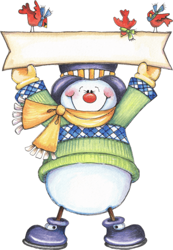Arana Альбом «clipart / Clipart4 / Snowman» На Яндекс - Snowman With Sign Clipart - Transparent PNG Free Download | PNGio