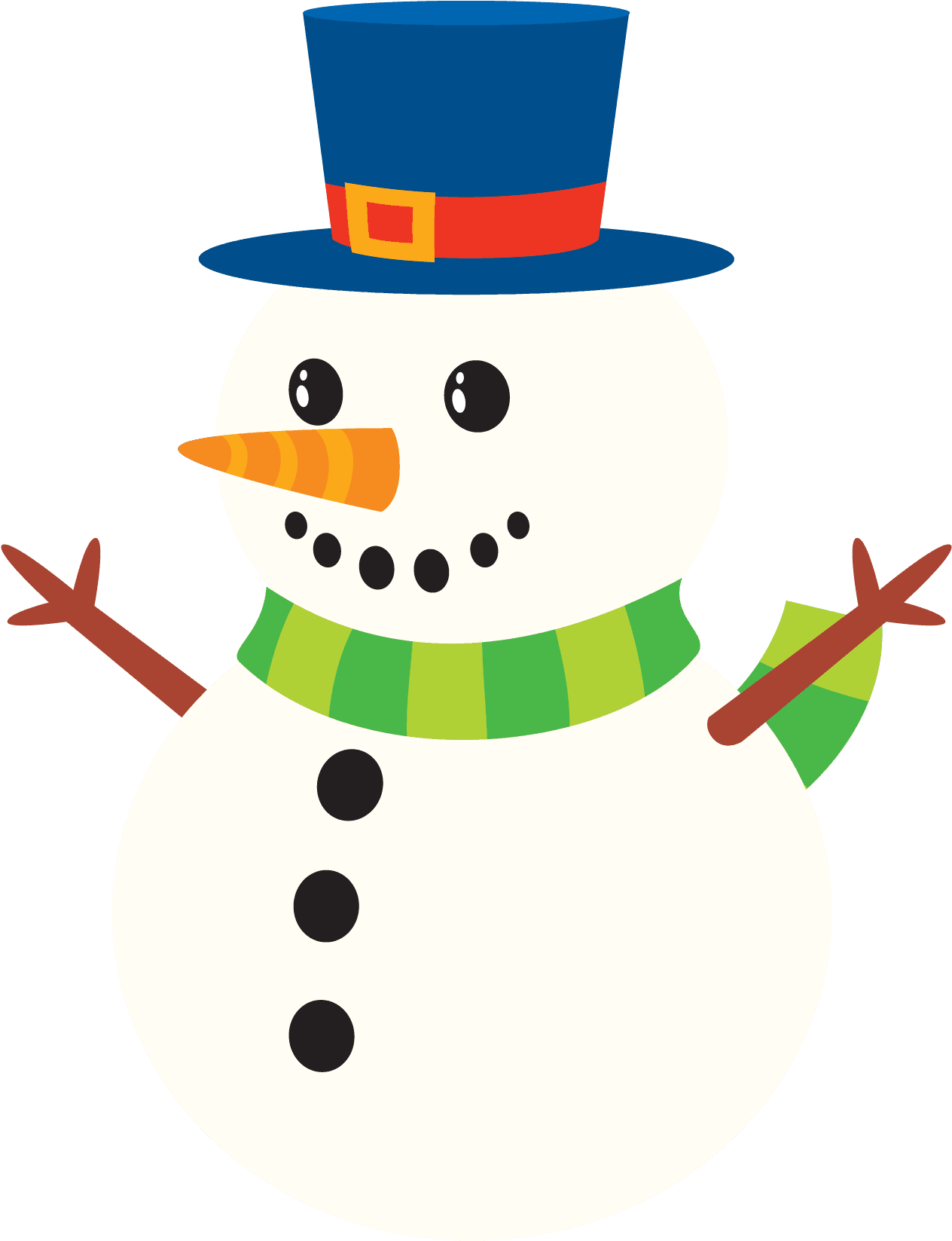 Free To Use Public Domain Snowman Clip Art - Snowman Clipart Cute - Transparent PNG Free Download | PNGio