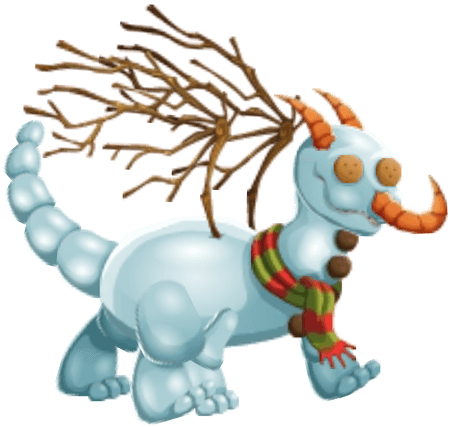 Snow Man Dragon 3b - Snowman Dragon Dragon City - Transparent PNG Free Download | PNGio