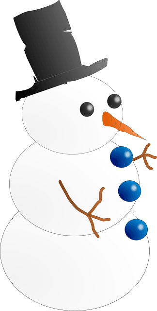 Snow Man Hombre De Nieve - Animated Clipart Snowman - Transparent PNG Free Download | PNGio