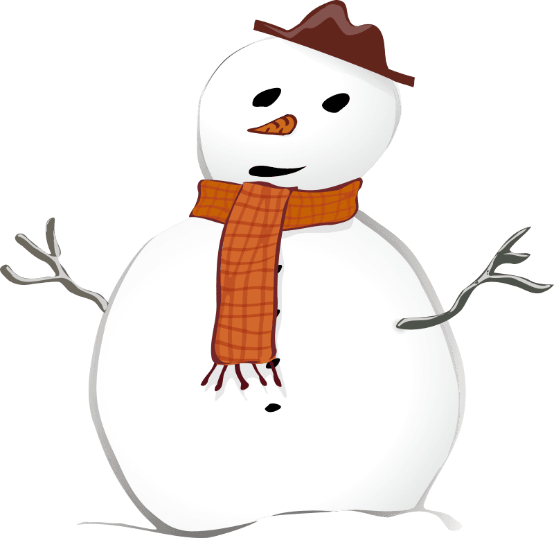 Interesting Snowman Clipart Scarf With Snowman Background - Snowman Clip Art - Transparent PNG Free Download | PNGio