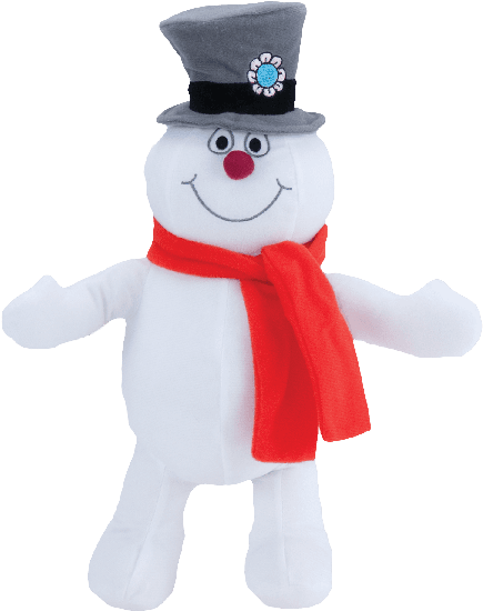 Winter Wonderland 9 Classic Frosty The Snowman Plush - Transparent PNG Free Download | PNGio