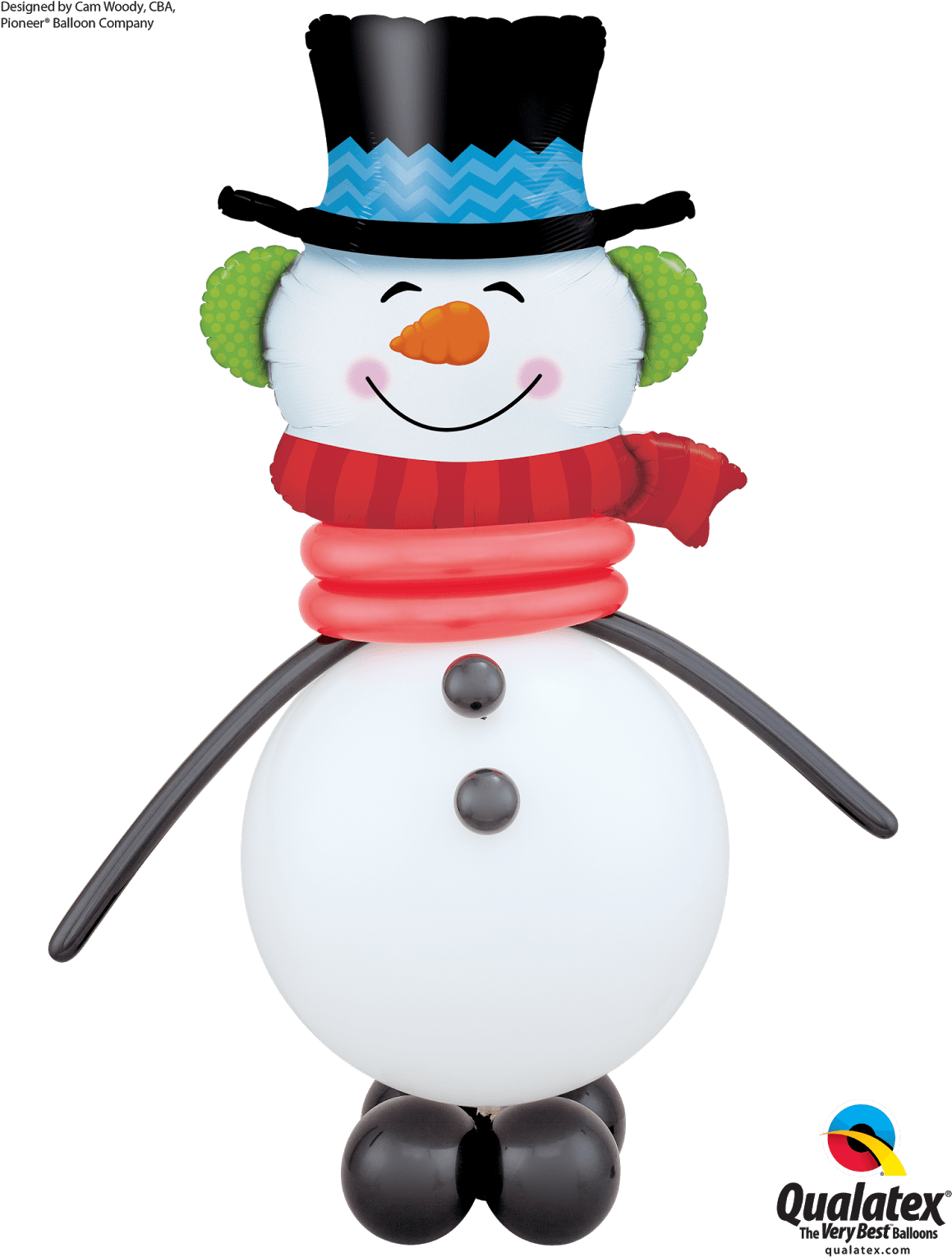 Arrange A Christmas Event - Snowman Balloon - Transparent PNG Free Download | PNGio