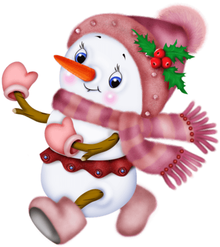 Happy Birthday With Snowman - Transparent PNG Free Download | PNGio