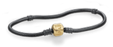 Oxidize Bracelet And Chain With 14k Pandora Clasp - Pandora Charm Silver Snowman - Transparent PNG Free Download | PNGio