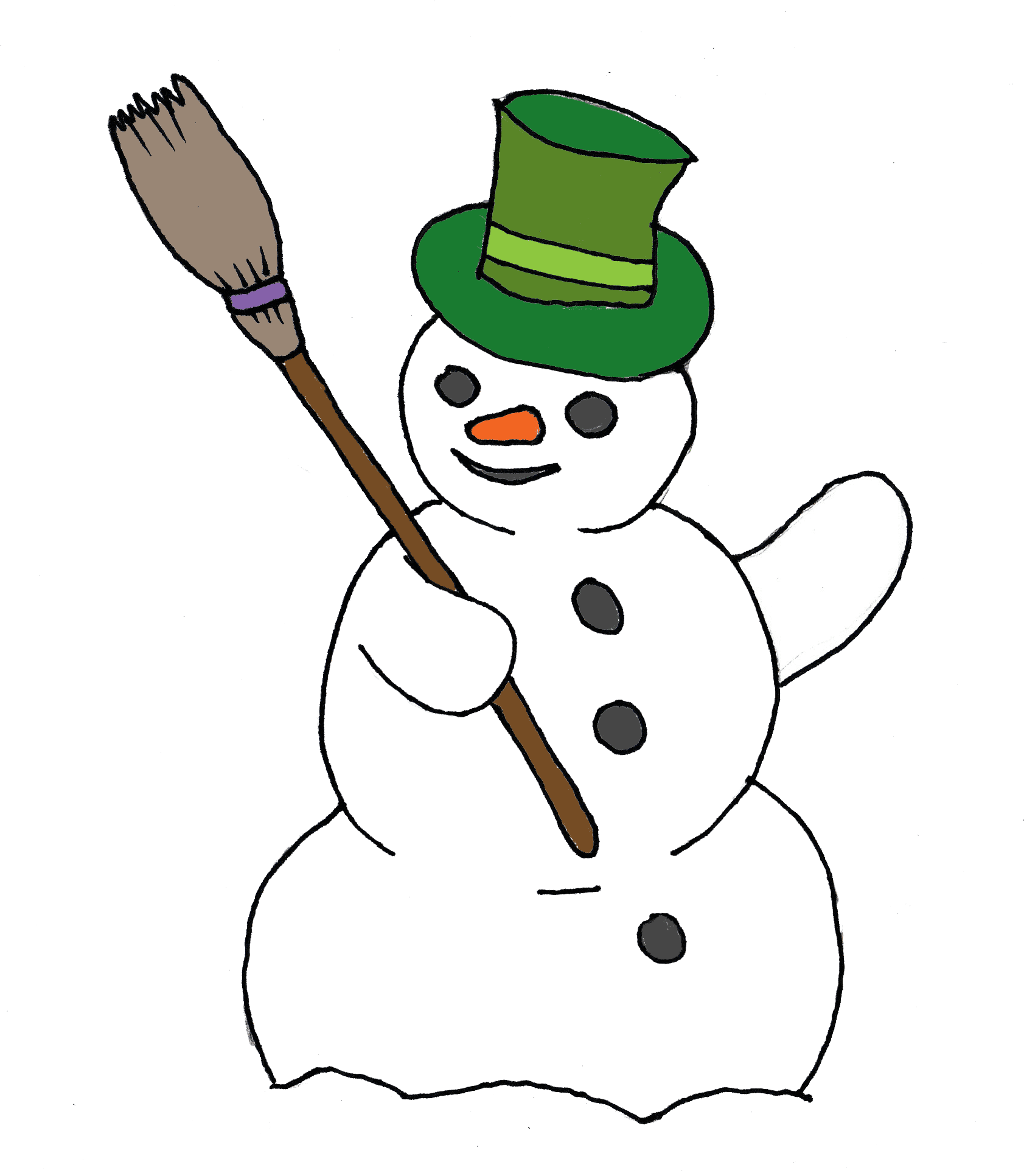 Snowman Black And White Black And White Christmas Snowman - Snowman - Transparent PNG Free Download | PNGio