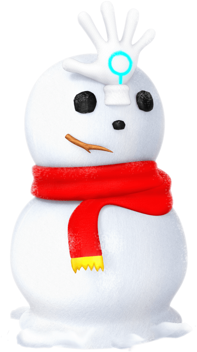 Here's A Glovey The Snowman Render For 2017 Pic - Snowman - Transparent PNG Free Download | PNGio