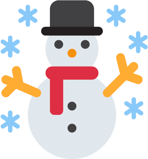 Twitter - Snowman - Transparent PNG Free Download | PNGio