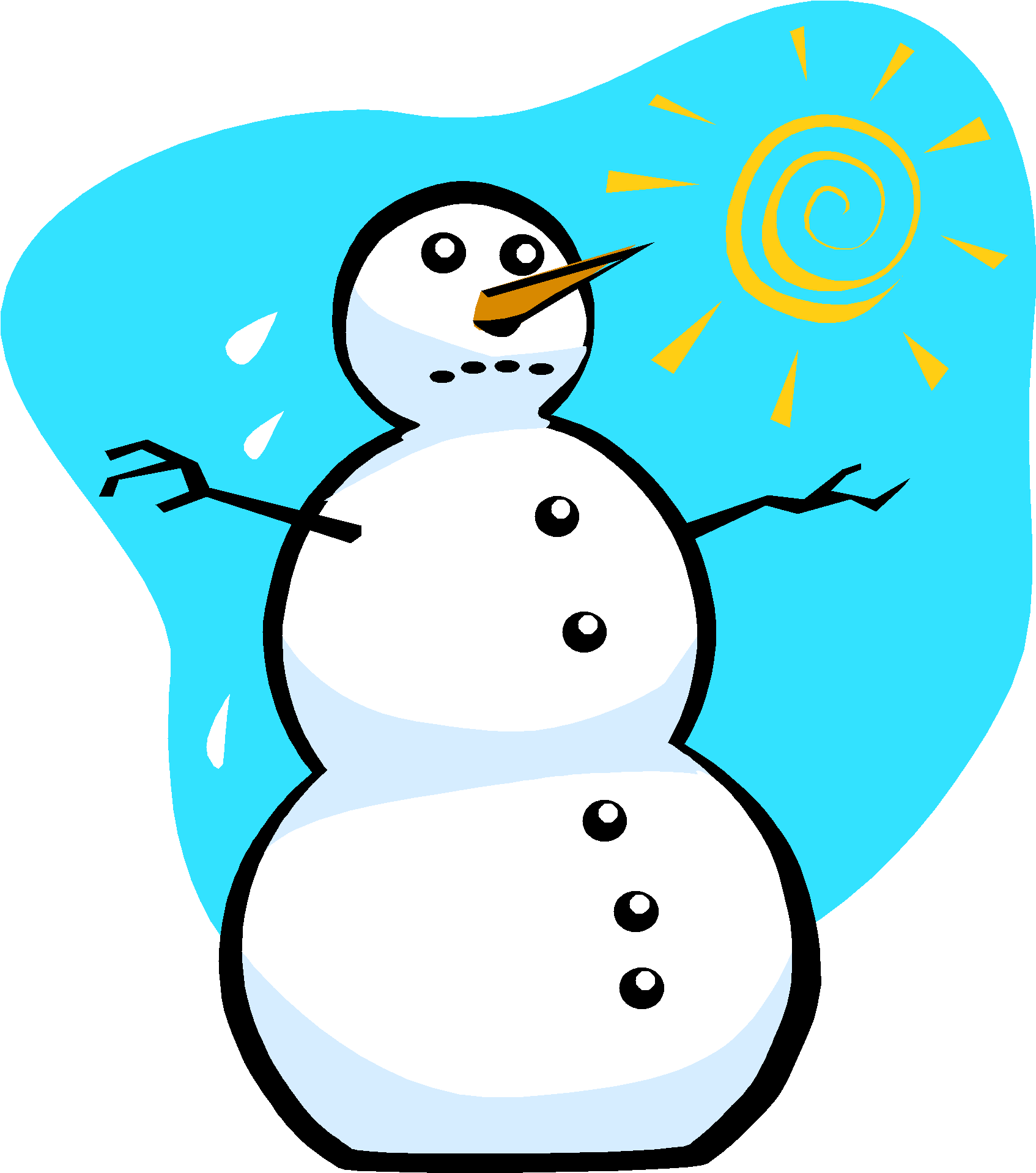 In The Month Of May, Most Bodies Are Created By Stream - Snowman - Transparent PNG Free Download | PNGio