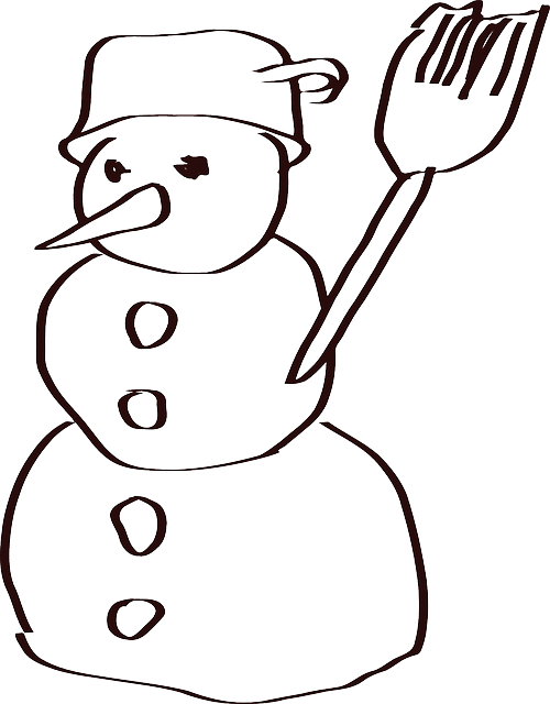 Holidays, Christmas, Winter, Sketch, Snow - Snowman Sketches - Transparent PNG Free Download | PNGio