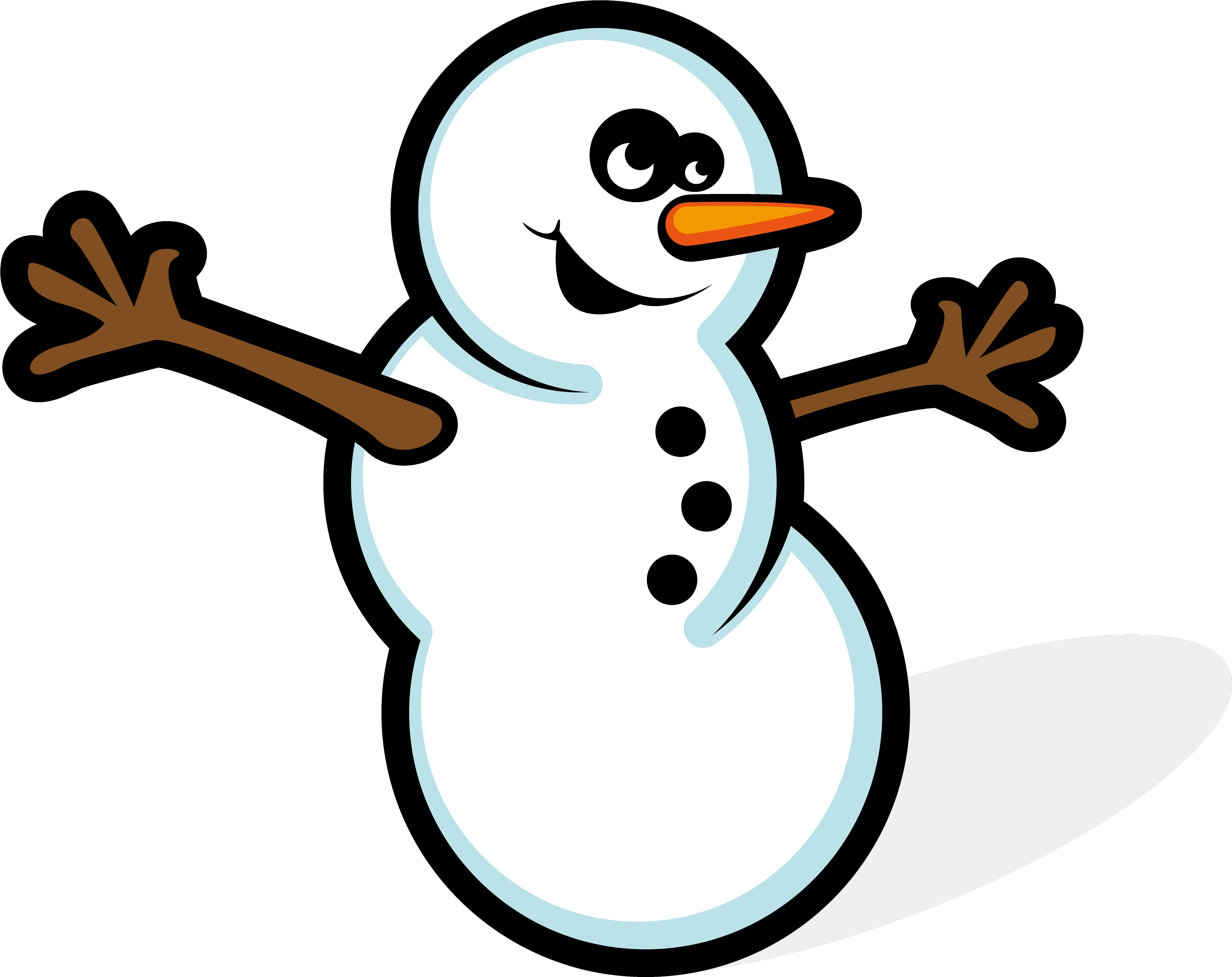 Snowman Vector - Transparent PNG Free Download | PNGio