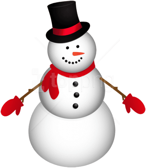 Free Png Snowman With Red Scarf Png - Snowman - Transparent PNG Free Download | PNGio