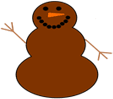 He's Not Sparse, But He Is Brown - Snowman - Transparent PNG Free Download | PNGio
