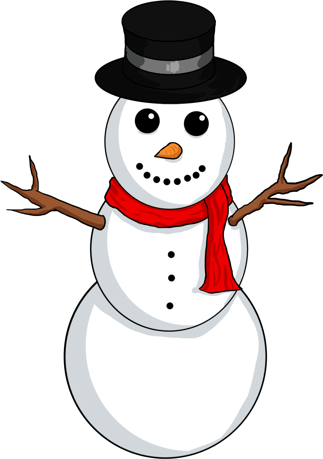 Snowman Transparent Background Clipart - Snow Man Clipart - Transparent PNG Free Download | PNGio