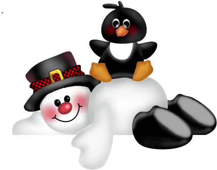 Snowman And Penguin - Img - Transparent PNG Free Download | PNGio