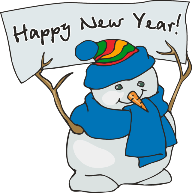 Free Snowman Clipart Transparent Background Hd Images - Happy New Year Clip Art Free - Transparent PNG Free Download | PNGio