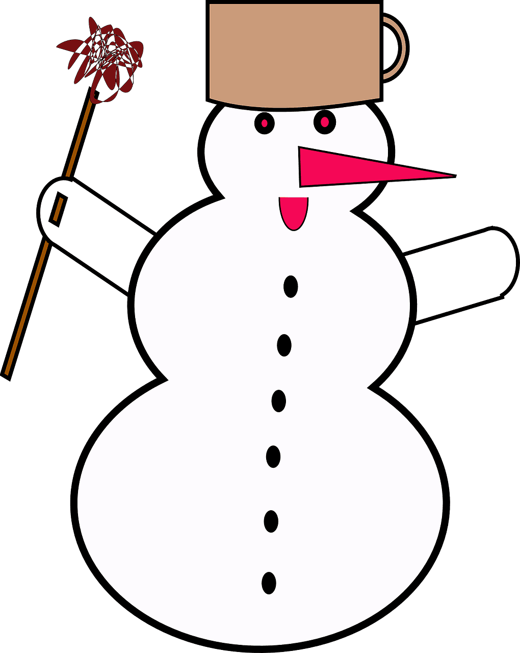 Machovka Snowman 1 Scalable Vector Graphics Svg Clip - Karyatider Skåret I Træ - Transparent PNG Free Download | PNGio