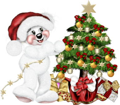 Creddy Teddy And Xmas Snowman - Merry Christmas - Transparent PNG Free Download | PNGio