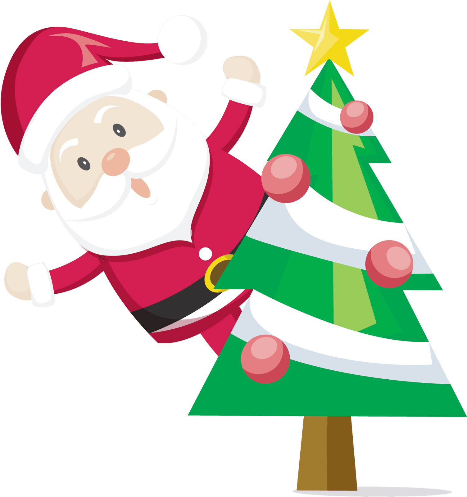 Elementos Natalinos 3 - Papai Noel Cute Png - Transparent PNG Free Download | PNGio