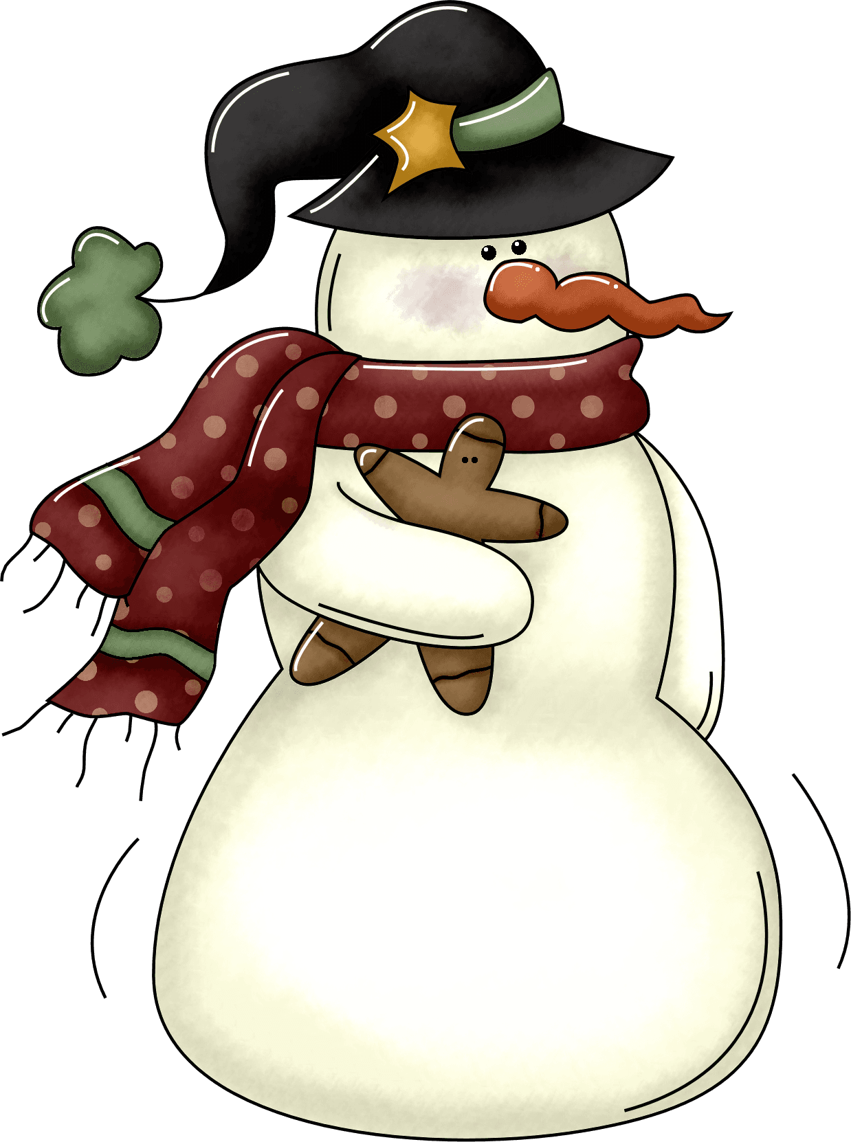 Country Snowman Cliparts - Country Christmas Clip Art - Transparent PNG Free Download | PNGio