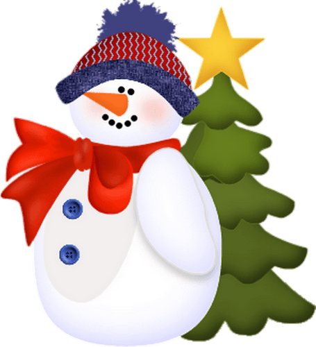 Bonhomme De Neige Png, Tube, Sapin - Cartoon - Transparent PNG Free Download | PNGio