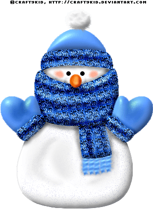 Snowman Blue By Craftykid - Christmas Day - Transparent PNG Free Download | PNGio