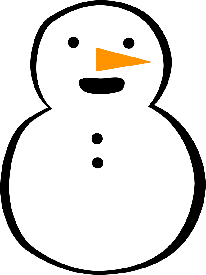 Happy Snowman - Scalable Vector Graphics - Transparent PNG Free Download | PNGio