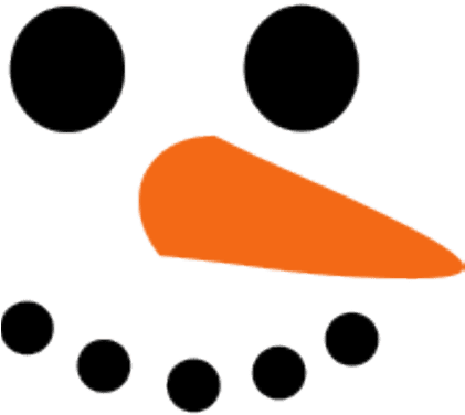 Deluxe Snowman Face Clipart Snowman Face Roblox - Snow Man Face - Transparent PNG Free Download | PNGio