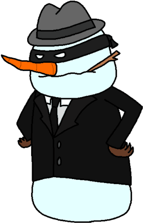 Clip Art Black And White Library Fedora Clipart Snow - Cartoon - Transparent PNG Free Download | PNGio