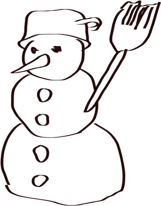 Drawing Snowman Line Art Windows Metafile Free Commercial - Drawing Snowman Line Art Windows Metafile Free Commercial - Transparent PNG Free Download | PNGio