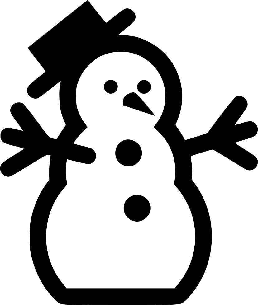 Snow Man Snowman Winter Comments - Snow Man Snowman Winter Comments - Transparent PNG Free Download | PNGio