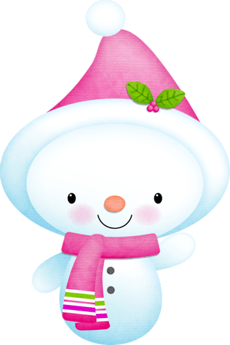 Snowgirl * Winter Clipart, Christmas Clipart, Snowman - Baby Snowman Clipart - Transparent PNG Free Download | PNGio