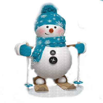 Snowman On Ski - Eurographics Snowman Mini Puzzle (100-piece) - Transparent PNG Free Download | PNGio