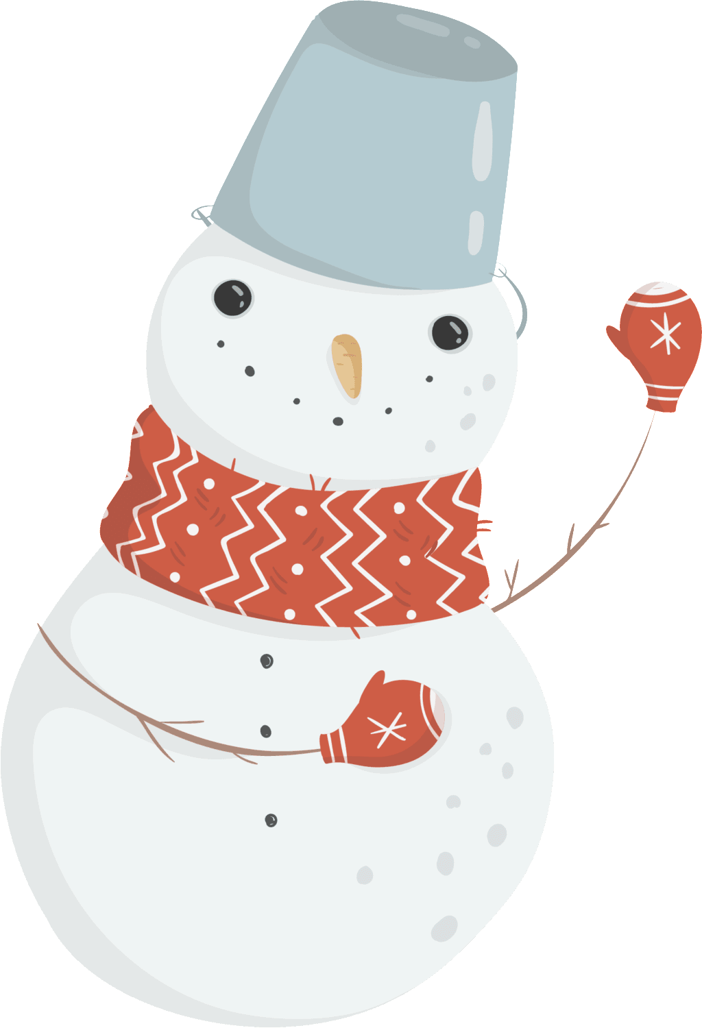 Red Scarf Snowman Transparent Cartoon Winter Free Buckle - Snowman - Transparent PNG Free Download | PNGio