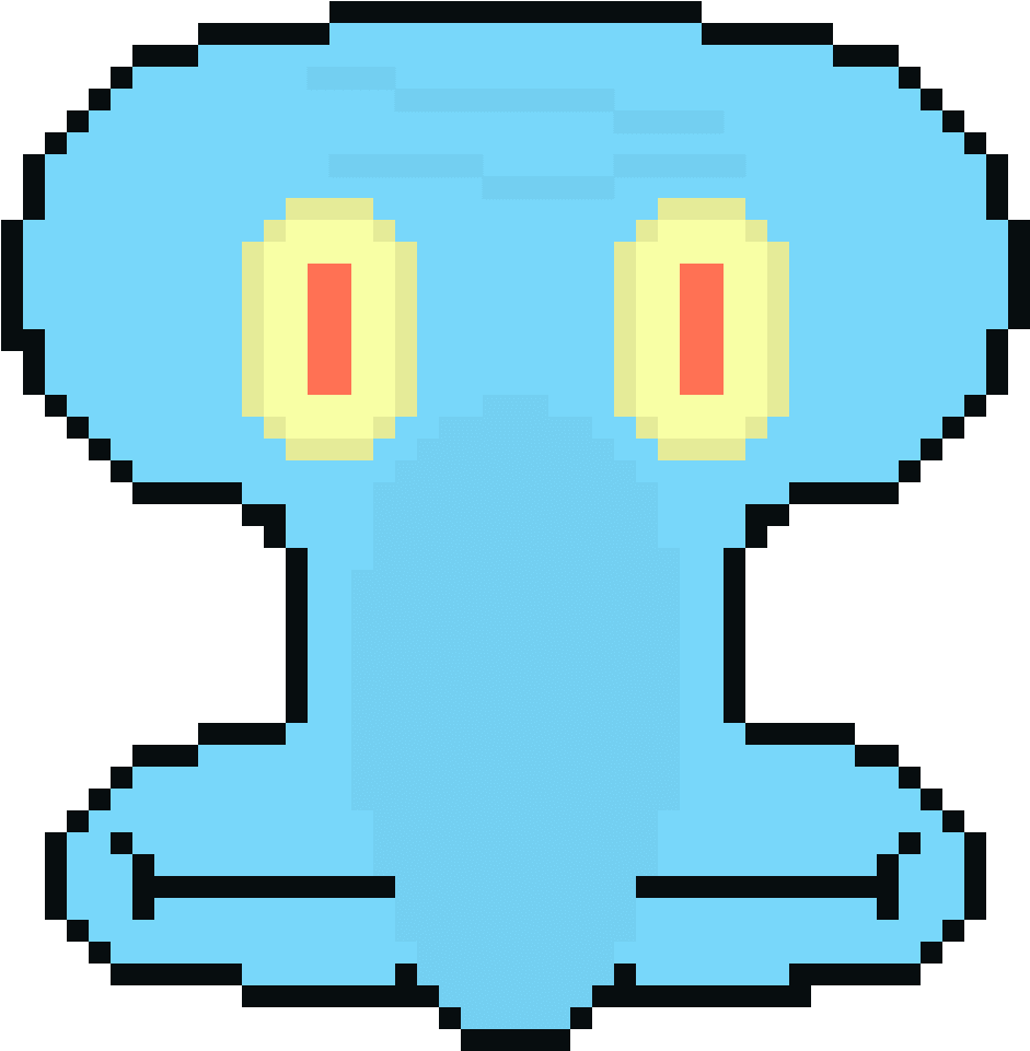 Squidward - Ski Free Abominable Snowman - Transparent PNG Free Download | PNGio