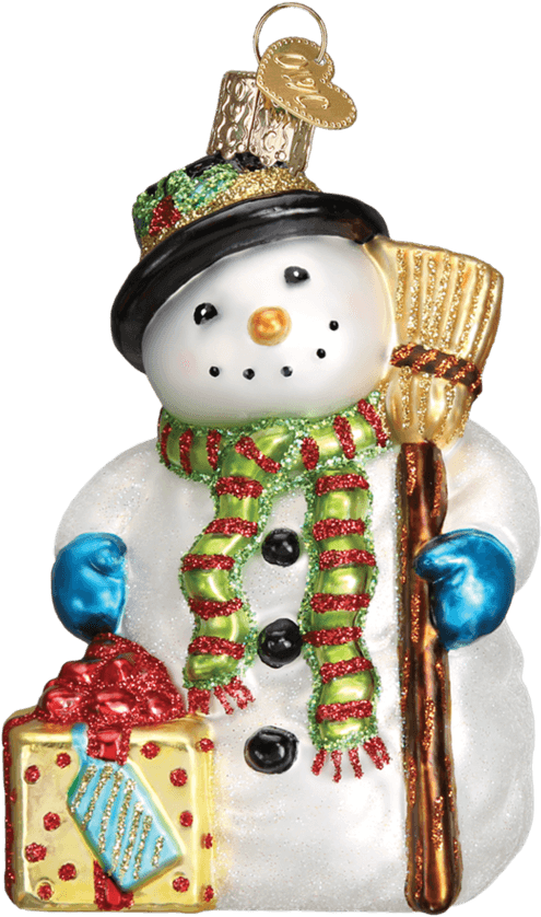 Snowman Ornament - Transparent PNG Free Download | PNGio