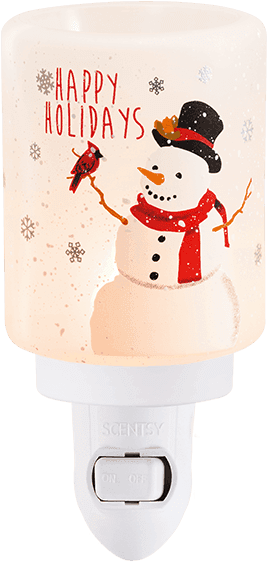 Scentsy Warmers For Small Spaces Get A Scentsy Mini - Scentsy Holiday Snowman Mini Warmer - Transparent PNG Free Download | PNGio
