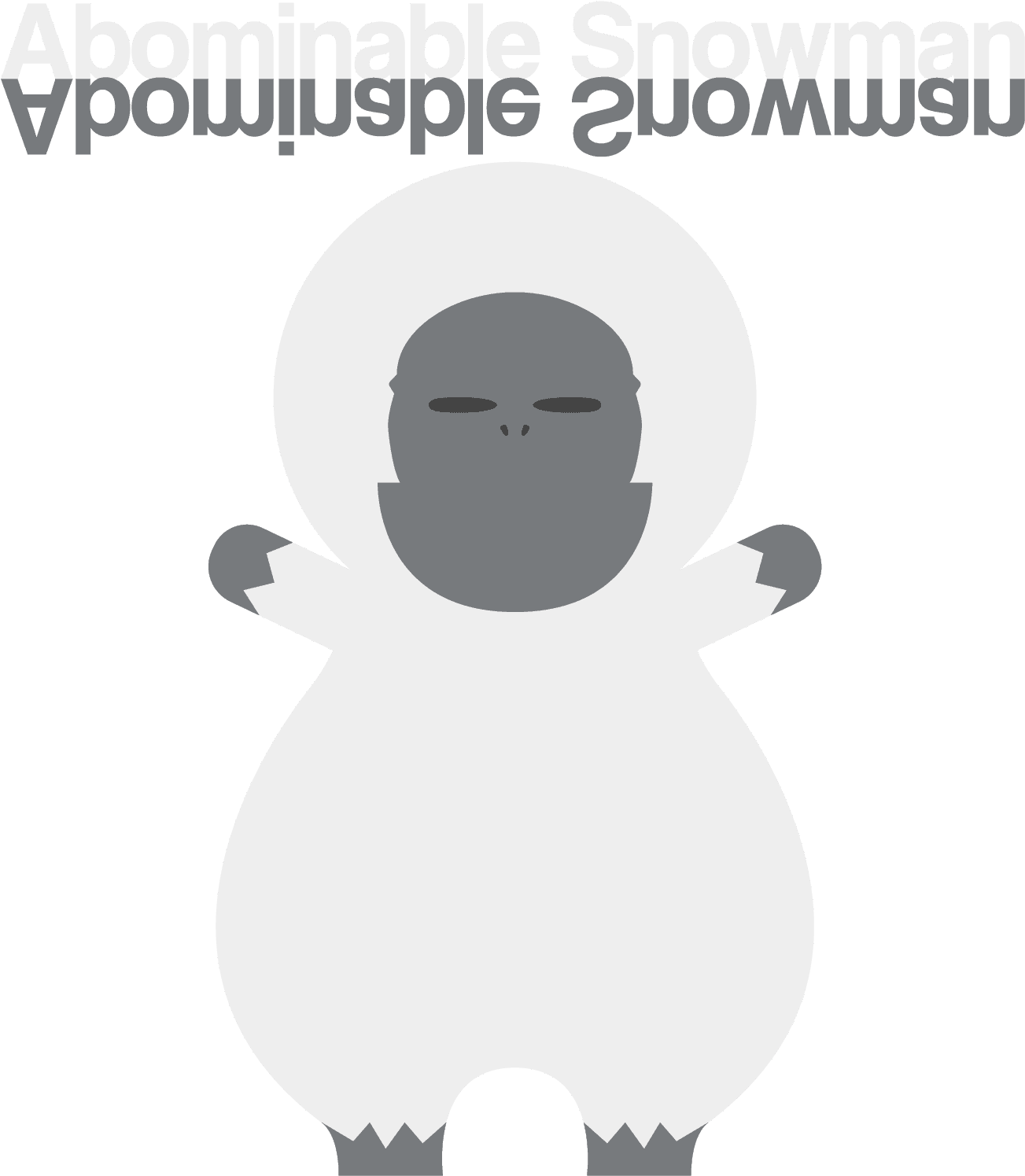 The Abominable Snowman - Cartoon - Transparent PNG Free Download | PNGio