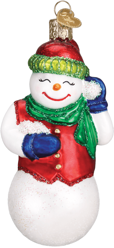 Snowball Fight Snowman Ornament Snowball Fight Snowman - Lobster Trap Old World Christmas Ornament 44104 - Transparent PNG Free Download | PNGio